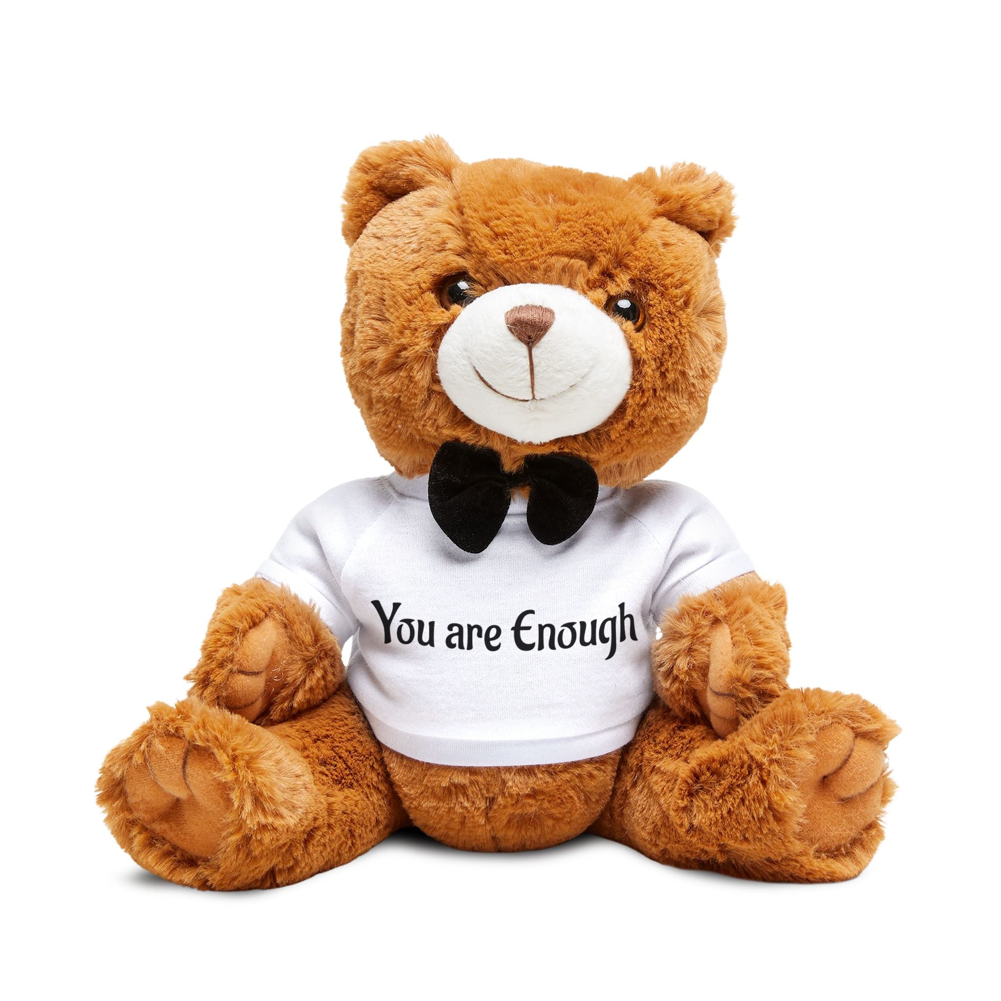 You Are Enough Teddy Bear Plush — Inspirational Stuffed Animal Gift