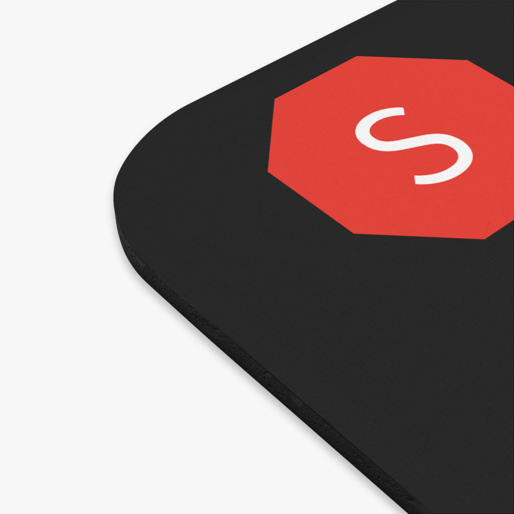 DBT STOP Mouse Pad — Desk Reminder: Stop, Take a Breath, Observe, Proceed