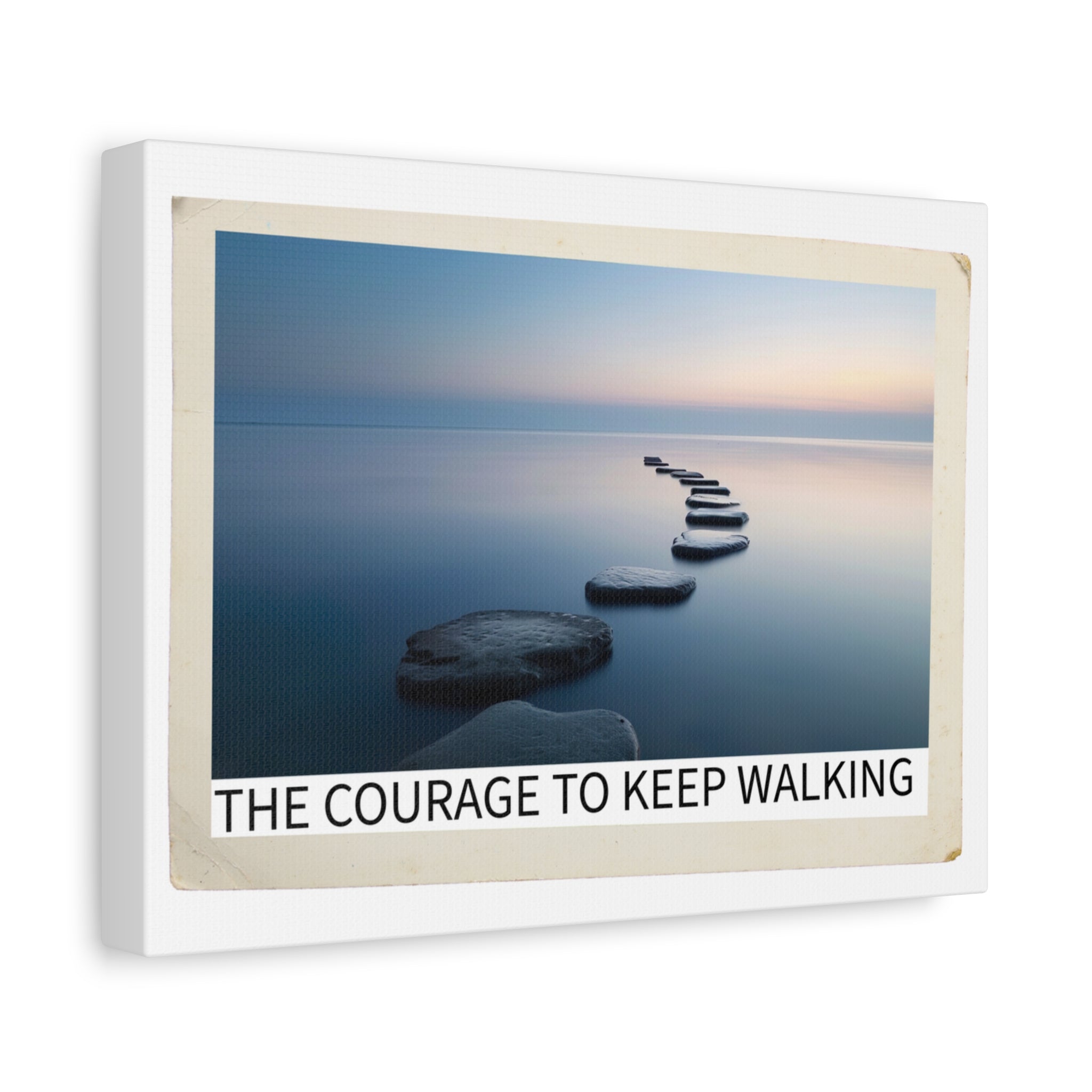 "The Courage to Keep Walking" Wall Art