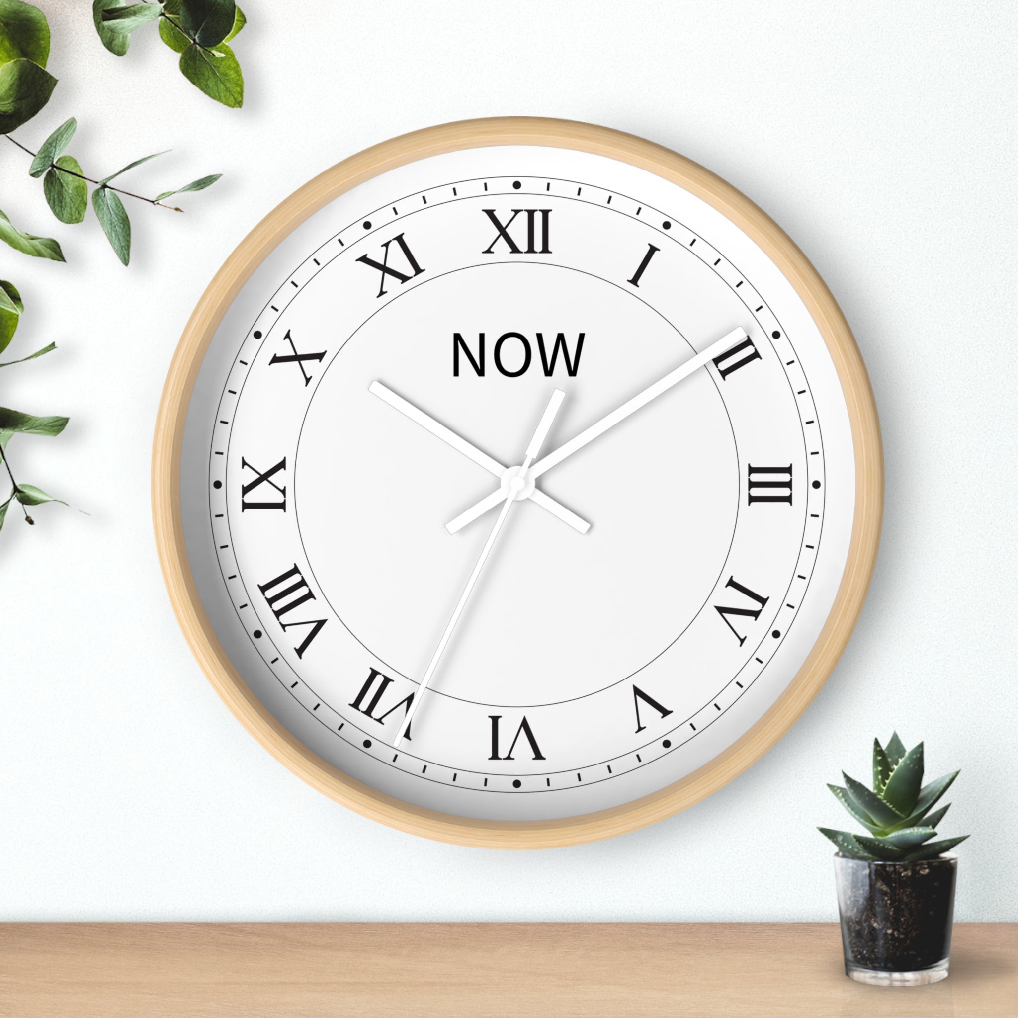 Time Isn't A Race; It's A Series of Single Moments--One-Mindful Clock