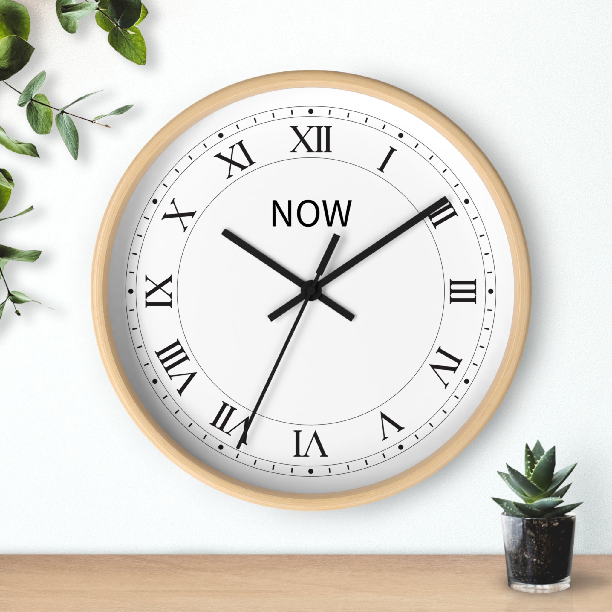 Time Isn't A Race; It's A Series of Single Moments--One-Mindful Clock
