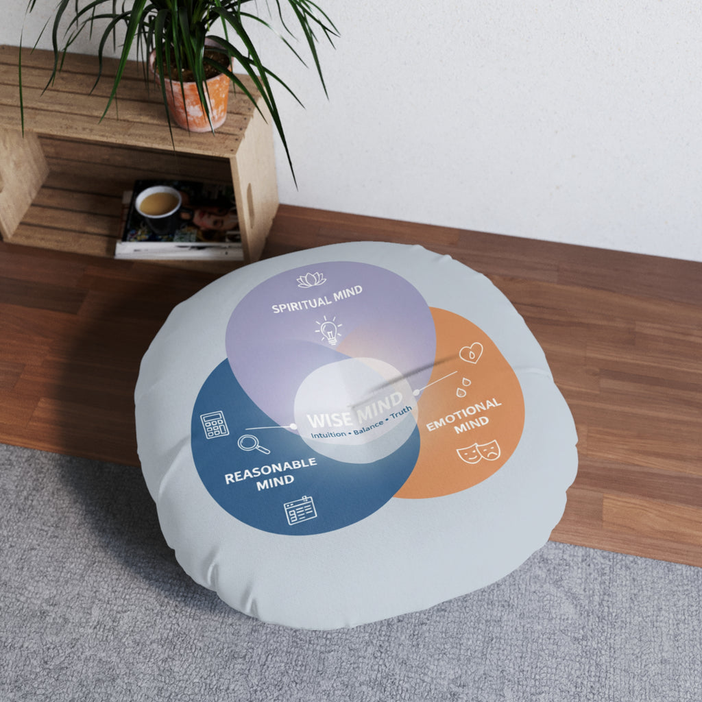 Find Your Center, literally — Wise Mind  Meditation Cushion